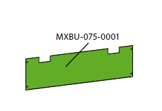 Ізоляція задньої частини 1 TXN150 - MXBU-075-0001-RAL6018